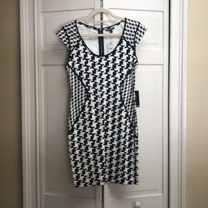 Houndstooth dress